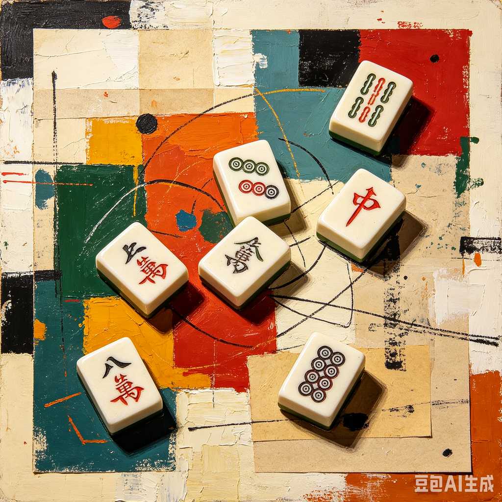 modern mahjong set